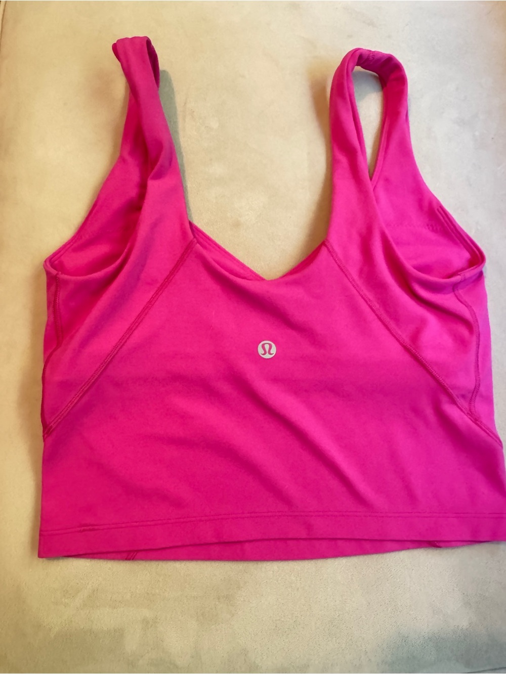 lululemon Align Women's Size 4 Sonic Pink Sports Bra Tank
